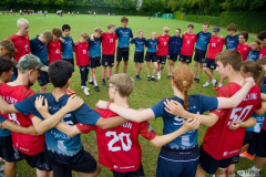 Spiritkreis nach dem Spiel gegen GermanyII (© Hanna Harper)