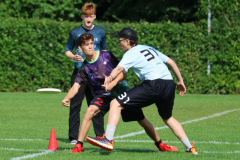 Jonas marked gegen das Pickup-Team (© Marta Garcia)